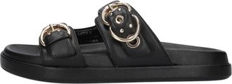 Mexx Schoenen, Dames, Zwart, 37 EU, Leer, Toma Sikiel Sandal