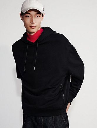Calvin Klein Sudadera De Felpa Con Capucha Lux