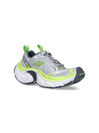 Balenciaga Mens Sneakers Grey Polyurethane