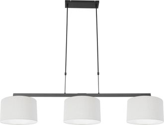 Steinhauer Steinhauer - L&aacute;mpara Colgante - Stang - Negro - Lino Metal - Gran