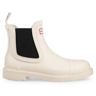 Hunter Commando Chelsea Rubber Womens Boots - UK 6 - US 8 Women - EU 39 - Cast - Size:UK 6