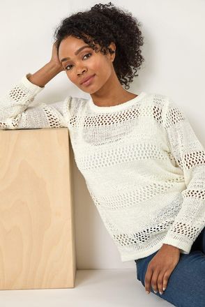 Roman Open Knit Jumper