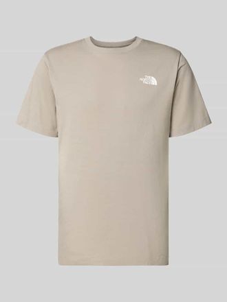 The North Face Regular Fit T-Shirt aus Baumwoll-Mix Modell EVOLUTION in Offwhite, Gr&ouml;&szlig;e XXL