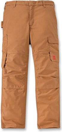 Carhartt Work in Progress Relaxed Straight Steel Rugged Flex Canvas Freizeithose f&uuml;r Herren | orange