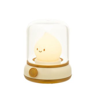 OEM L&aacute;mpara De Mesilla De Noche, Luz Nocturna Infantil Para Dormitorio/sala De Estar, L&aacute;mpara De Mesilla De Noche Led Con Modo C&aacute;lido Y Modo Vela (parpade