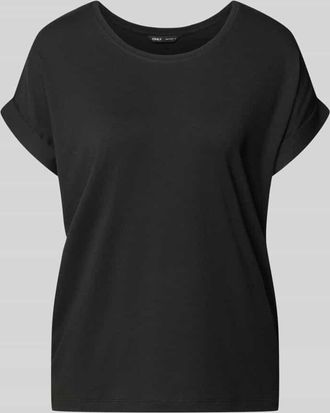 Only Regular Fit T-Shirt aus Viskose-Mix Modell MOSTER in Black, Gr&ouml;&szlig;e XL