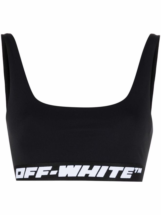 Off-white Reggiseno sportivo - Nero