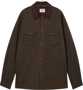 MC2 Saint Barth Overshirt Bexley - Heren - Jassen - Groen - Maat: S Katoen