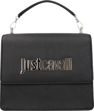 Just Cavalli Borse a Mano Donna Poliestere Nero