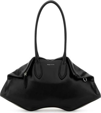 Alexander McQueen Alexander McQueen, Shoulder Bags, female, Black, Size: ONE SIZE Manta Shoulder Bag