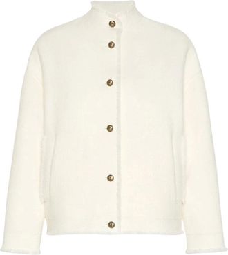 Max Mara Chaqueta ligera - Jackets - Mujer - Blanco - S