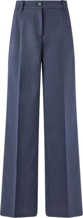 Pinko button-fastening trousers - Blue