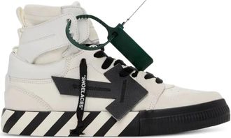 Off-white Sneakers High Top Vulcanized White/Black - Bianco