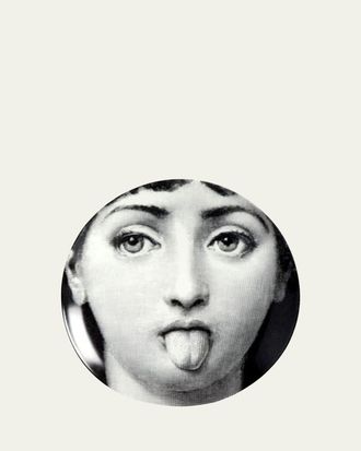 Fornasetti Tema E Variazioni n. 82 Tongue Out Wall Plate