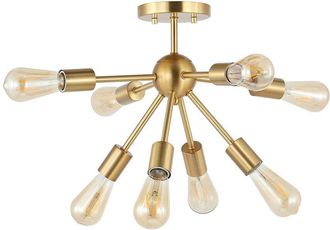 Safavieh Gannet 8-Light 17In Flush Mount