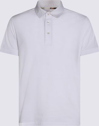 Etro White Cotton Polo Shirt