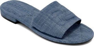 Aerosoles Jilda Slide Sandal in Blue Denim at Nordstrom, Size 8.5