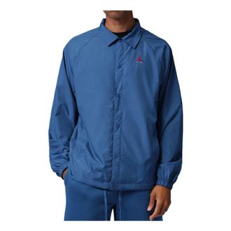 Nike Jordan Brooklyn Coaches Jacket True Blue White IO2341-485