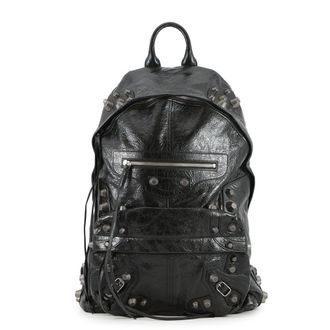 Balenciaga Black Leather Backpack (Pre-Owned)