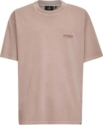 Represent Club T-shirt voor eigenaren - Heren - T-shirts - Roze - L - Katoen - Tops