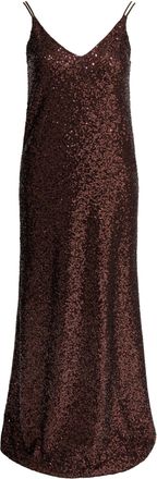 Semper lange jurk met lovertjes