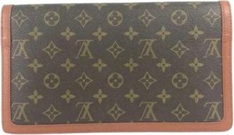 Louis Vuitton Pre-owned Vintage Monogram Clutch - Dames - Vintage Clutch - Bruin - ONE Size - Vintage