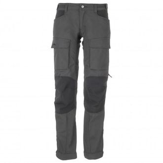 Lundhags Authentic II Pant Trekkinghose für Damen | grau/schwarz