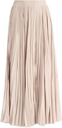 Max Mara Rokken, Dames, Wit, S, Polyester, Wkdfoggia Maxi Rok
