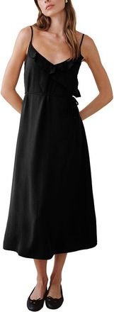 Bella Dahl Ruffle Cami Midi Dress