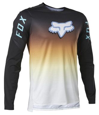 Fox Head Fox Flexair Race Spec Mens LS MTB Jersey - Black, XL/Long Sleeve Top Trail Mountain Bike Shirt