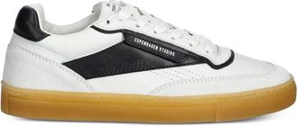 Copenhagen Sneakers met leren vlakken - Wit