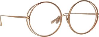 Linda Farrow LFL - unisex - Brillen - Geel - 59 MM - Accessoires