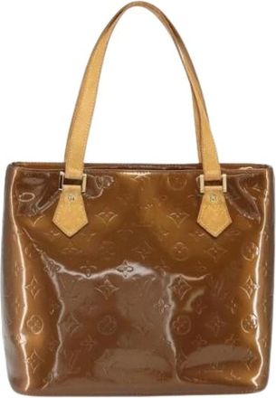 Louis Vuitton Pre-owned Tote Bags, female, Brown, Size: ONE SIZE Pre-owned Vintage Leather Tote Bag
