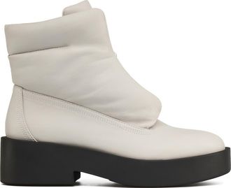 J/Slides Darina Leather Mid Boot in Natural at Nordstrom, Size 6.5