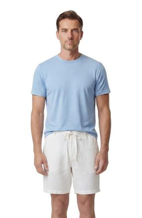 Lords of Harlech Solid Linen Drawstring Short in White at Nordstrom, Size Xx-Large