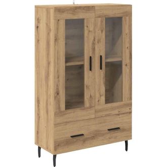 vidaXL Highboard Artisan Oak 69.5 x 31 x 115 cm Engineered Wood vidaXL