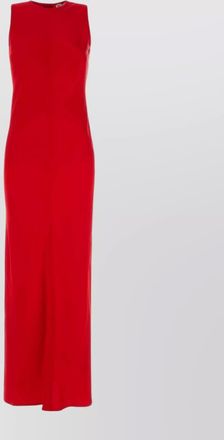 Ami long dress sleeveless design