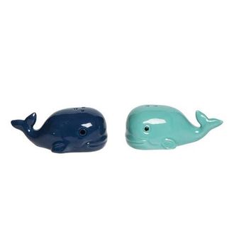 Beachcombers Whale Salt And Pepper Shaker Set Of 2 in Blue at Nordstrom
