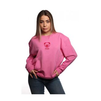 Moschino V6A1710-4418 Sweatshirt - Dames - Sweatshirts - Roze - M - Katoen - Hoodies & sweatvesten