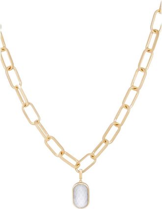 Dean Davidson Mercer Statement Collar Necklace in Iridescent Pearl/gold at Nordstrom