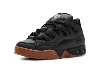 Osiris D3 E Mens Shoes Black/Black/Gum : 11.5 D - Medium, Faux Leather