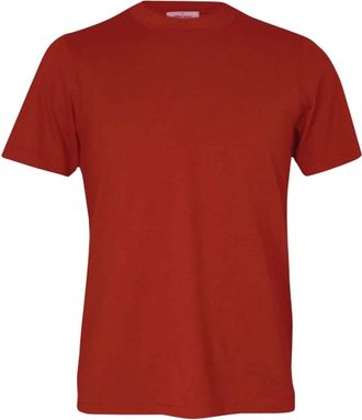 Gran Sasso T-shirt - Heren - T-shirts - Rood - S - Katoen - Tops