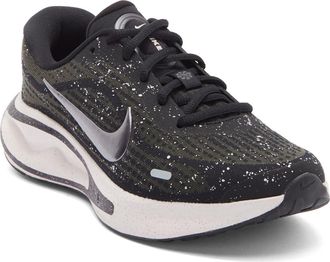 Nike Journey Road Runner Sneaker in Black/Midnight Dark Grey at Nordstrom Rack, Size 11.5