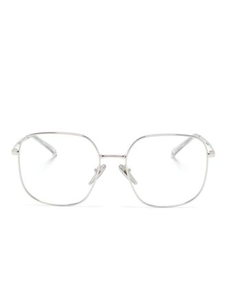 Prada square-frame glasses - Silver