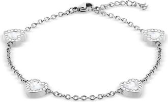 Bering Arctic Symphony Zilveren Armband - Dames - Armbanden - Grijs - ONE Size - Accessoires