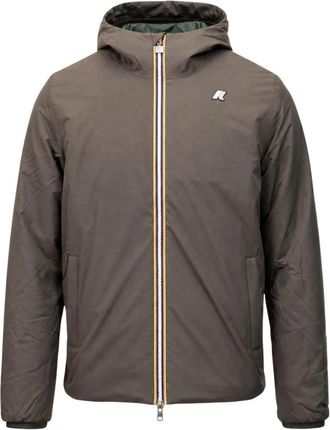 K-Way Jack St Warm Double Jas - Heren - Winterjassen - Groen - M - Polyester - Jassen