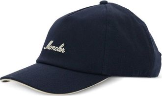 Moncler SIGNATURE LOGO CAP Size: OS, colour: NAVY