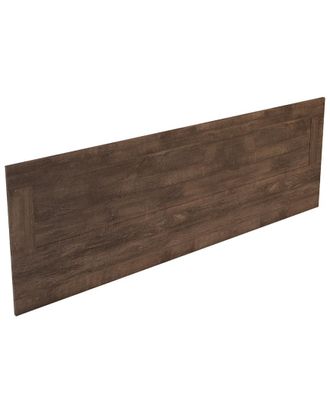 Amazonia Teak Modern Rustic Panel Headboard Distressed Brown