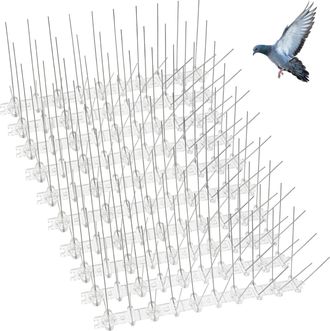 OEM Paquete De 10 Pinchos Antipalomas De 25 Cm Para Mantener Alejadas A Palomas Y P&aacute;jaros De Forma Segura. Eficaces Para Balcones Y Tejados