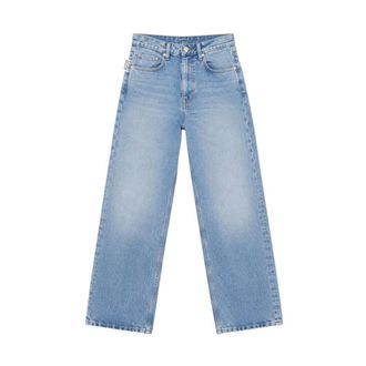 Icon Denim Los Angeles Jill Rechte jeans - Dames - Jeans - Blauw - Maat: W24 Katoen